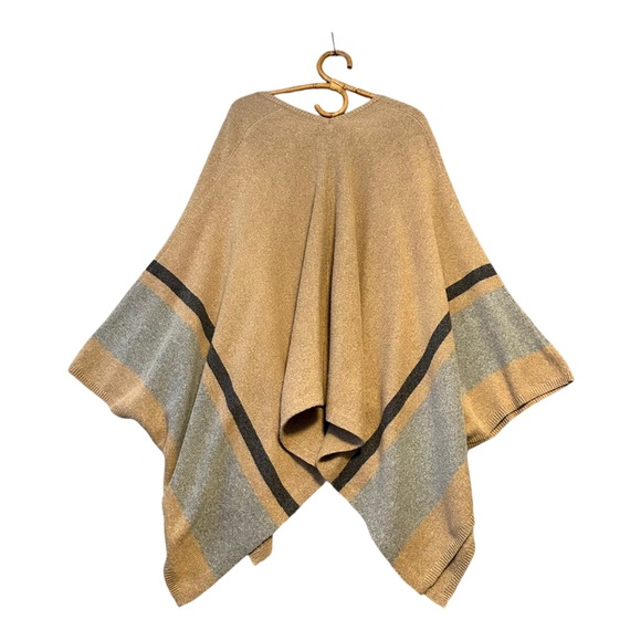 Velvet Graham & Spencer | Harper Open Front Poncho Cape Cardigan Size XS/S - Picture 6 of 10